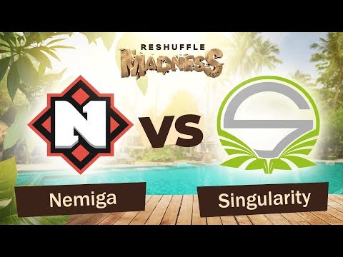 Nemiga vs Singularity - Map1 | Dota 2 Reshuffle Madness 2019 | WePlay! Esports