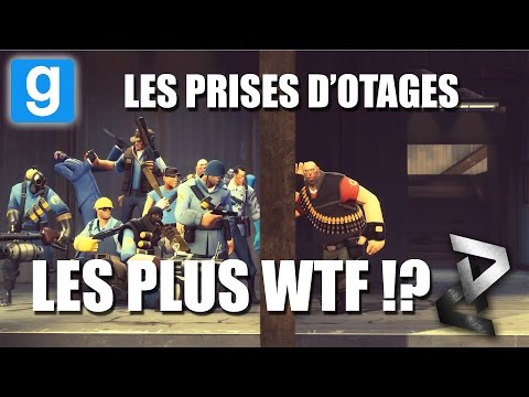 LES PRISES D'OTAGES LES PLUS WTF || GMOD RP - RLRP