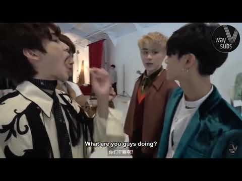 kunten imitating and annoying each other