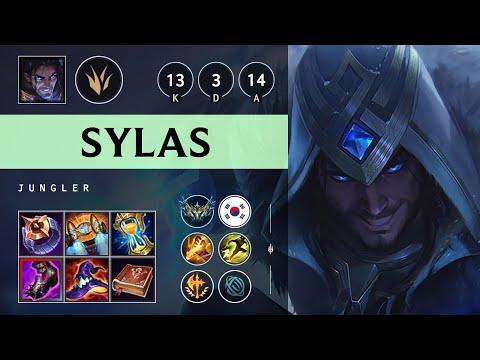 Sylas Jungle vs Karthus - KR Challenger Patch 25.19