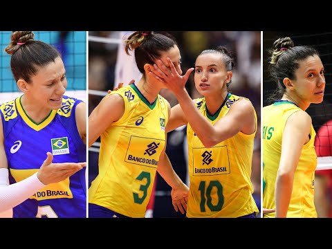 Amazing Macris Carneiro - Very Active Setter | One Handed Sets |  Spikes | Blocks | HD |