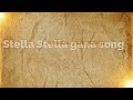 Stella Stella Gana Song TAMIL MUSIC 93