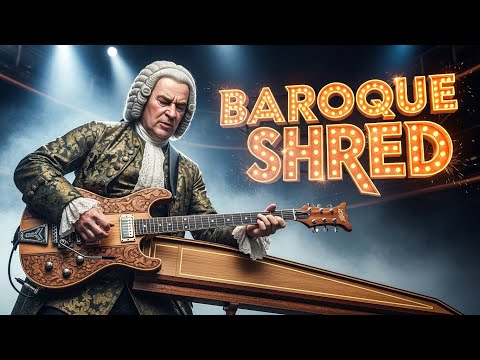 When Bach Meets Rock: Baroque Shred Guitar Fusion (AI Music)
