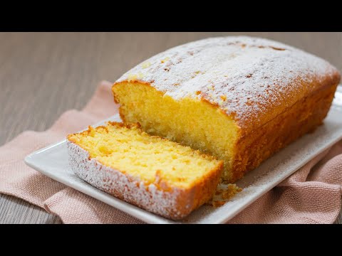 Plumcake soffice all'arancia e yogurt