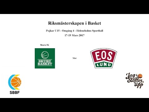 Skuru Basket (P02) mot IK EOS - RM - 2017-03-19