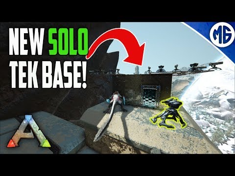 NEW BASE AND TEK TURRETS! Extinction - Small Tribe Servers - Maybe Solo? Maybe Duo?