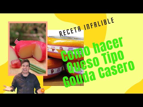 Como hacer Queso Gouda y no fallar en el Intento-घर का बना गौड़ा पनीर कैसे बनाये-