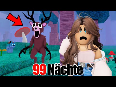 9️⃣9️⃣ NÄCHTE im WALD 🌳 aber wenn ich STERBE 💀 ist das Video zu Ende ❌