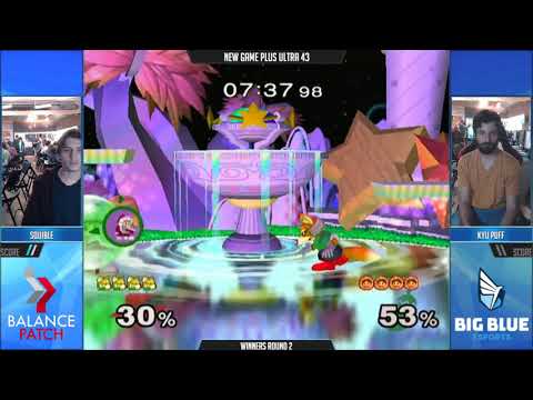 NGPU 43 SSBM - squible (Fox) vs. Kyu Puff (Ice Climbers) - Melee WR4