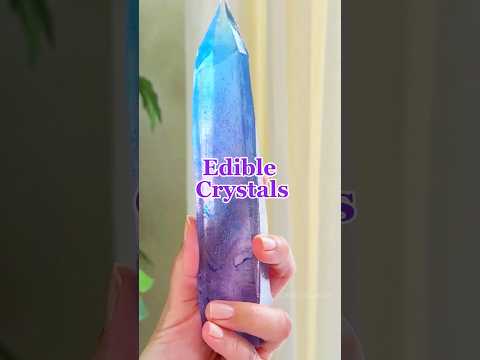 EDIBLE CRYSTALS made with agar agar