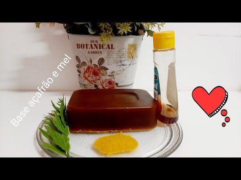 BASE AÇAFRÃO E MEL (PSORIASE, ACNE, ANTIFLAMATORIO)