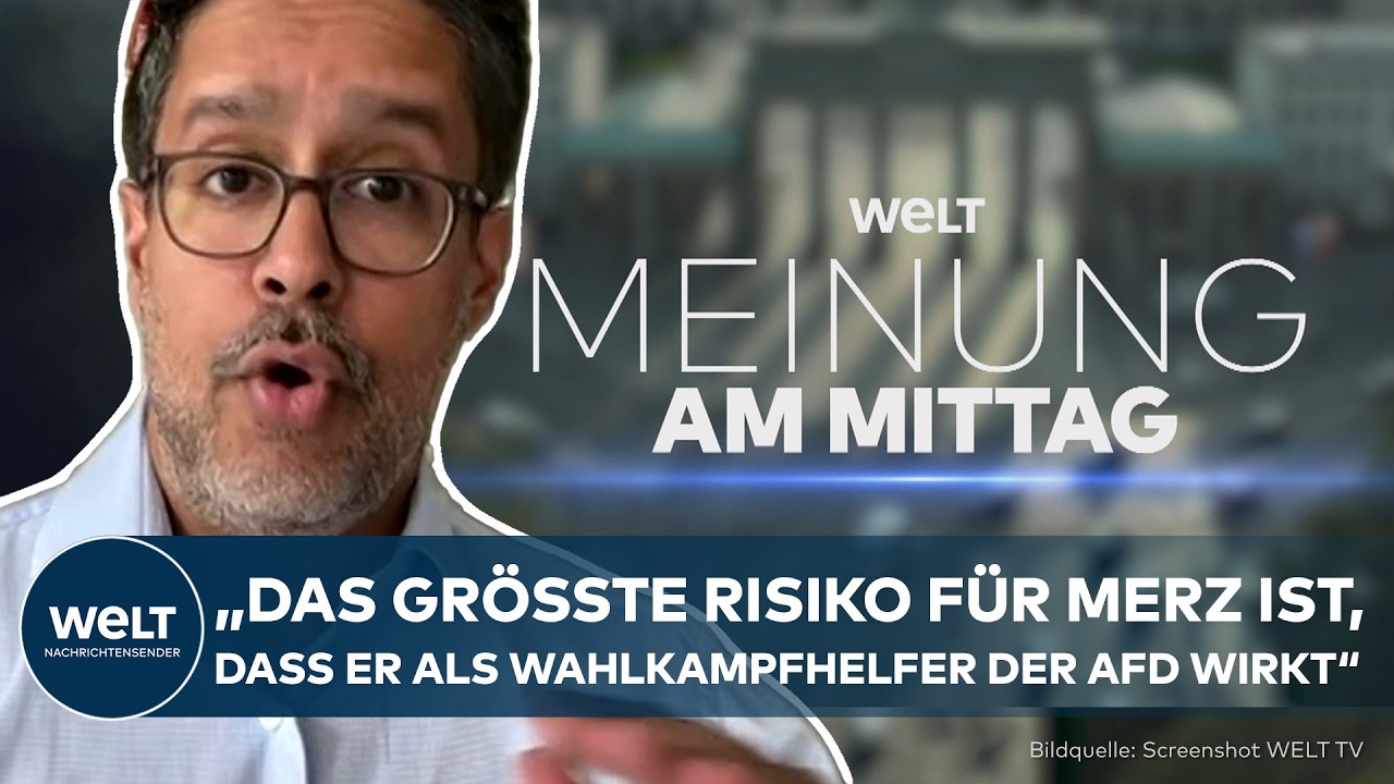 DEUTSCHLAND: Wird Merz zum größten Wahlkampf-Risiko der CDU? | Meine WELT, Meine Meinung