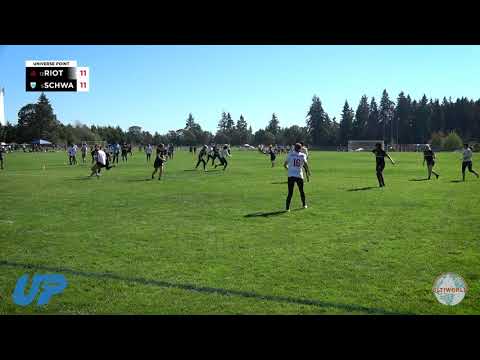 Universe Point, Presented by UP Cleats: Schwa vs. Riot