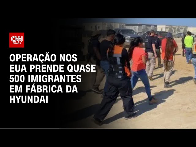 EUA: Quase 500 imigrantes são detidos em fábrica da Hyundai | CNN 360º