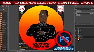 How to Create Custom Control Disc For RANE TWELVE WITHOUT PHOTOSHOP (DENON, NUMARK, TECHNICS)