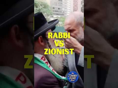 \You Are Amalek!\ - Zionist Jew RAGES At Hasidic Rabbi Supporting Palestine