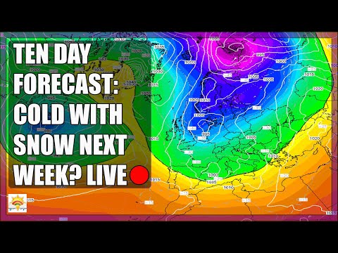 Ten Day Forecast: [LIVE:🔴] Cold With Snow Next Week?