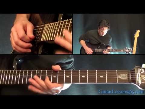 Slither Guitar Lesson Pt.1 - Velvet Revolver - Rhythm Guitar Parts