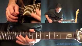 Slither Guitar Lesson Pt.1 - Velvet Revolver - Rhythm Guitar Parts