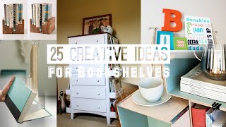 25 Creative Bookshelves ideas