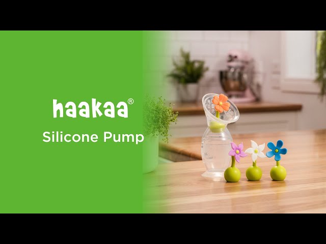 مضخة حليب سيليكونية من هاكا بحجم 100 مل