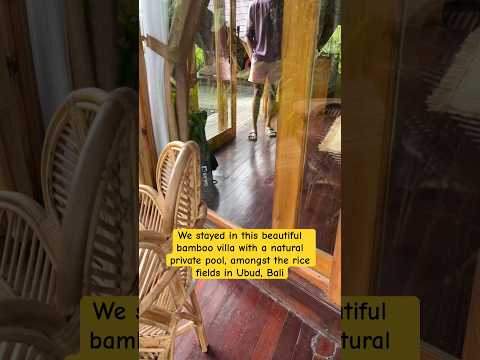 Luxury villa with pool : “Arapan Ubud Eco Villa”, on booking.com #travel #bali #luxurylifestyle