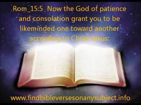 Bible Verses About Patience