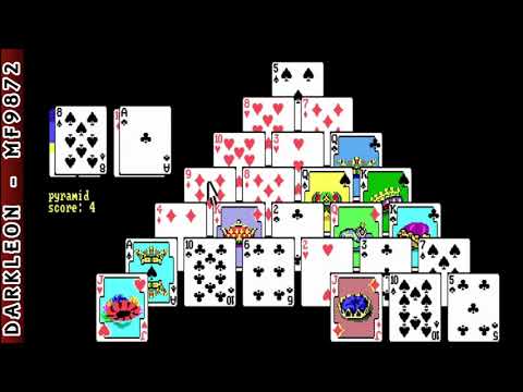 Solitaire Royale © 1987 Spectrum Holobyte - PC DOS - Gameplay