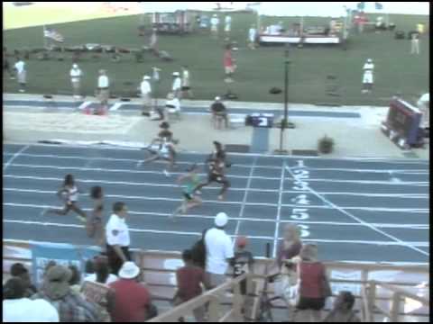 Girls 100m EE Final - New Balance Nationals Outdoor 2013