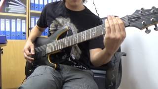 Allegaeon - All Hail Science (Guitar Cover)