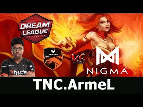 Armel Lina - TNC VS Nigma Dream League Seasson 13 - Game 01 | Dota 2 Gameplay