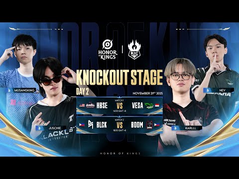 [EN] KIC2025 | Knockout Stage Day 2