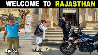 Delhi to Rajasthan Solo Ride Started | Ep. 01 Mandawa | Exploring Rajasthan