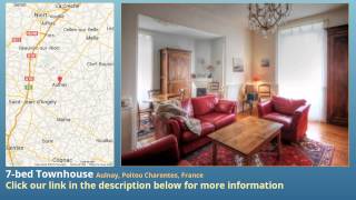 7-bed Townhouse for Sale in Aulnay, Poitou Charentes, France on frenchlife.biz