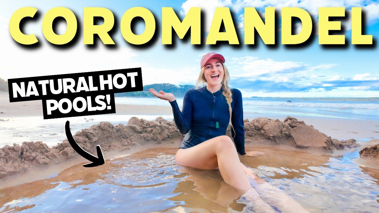 Experience the steaming sands, tranquil hot pools, and breathtaking coastal vistas of the Coromandel coast in cinematic detail.