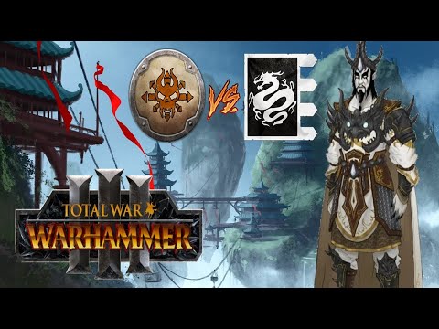 THE IRON DRAGON LEADS THE WAY | Grand Cathay vs Norsca - Total War Warhammer 3