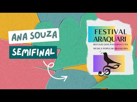 🎤 Ana Souza no Festival Araquari: "Meu Mundo e Nada Mais"