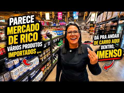 🤯 NUNCA TÍNHAMOS VISTO UM ATACAREJO ASSIM! OLHA O TAMANHO DO NOVO CESTTO ATACADISTA!