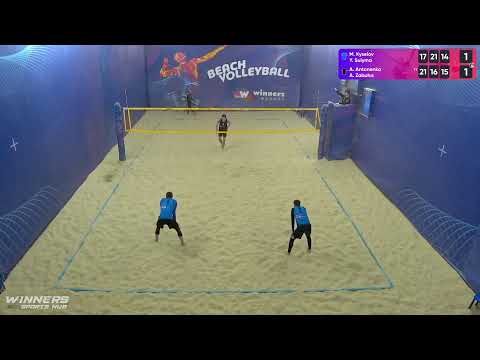 09:20 M. Kyselov / Y. Sulyma - A. Antonenko / A. Zabuha 01.01.2023 | Winners Beach Volleyball