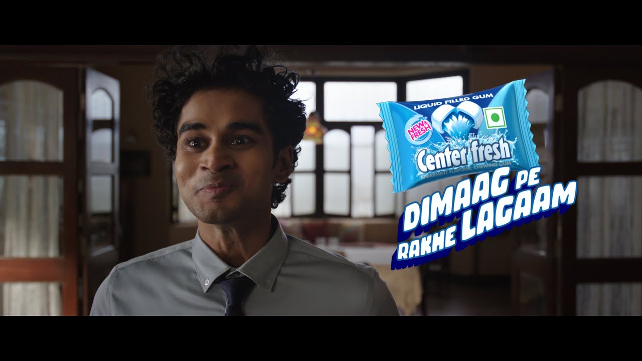 Center fresh's 'Dimaag pe Rakhe Lagaam' campaign.