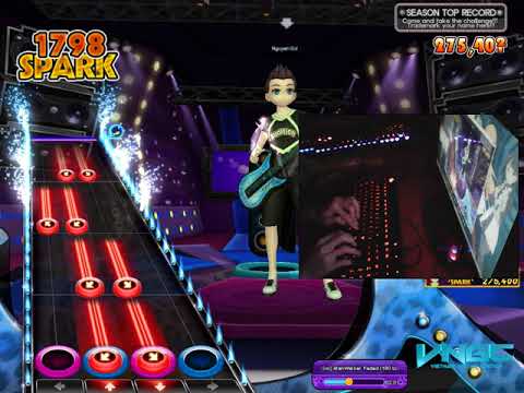 Audition Guitar Custom - AlanWalker - Faded 180 bpm Lv4 Crazy