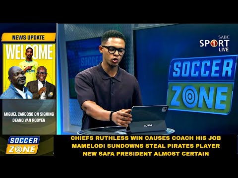 Soccer Zone News🗞️ | Chiefs cause Coach Sack, New SAFA President  Sundowns Sign Pirates Star player👀