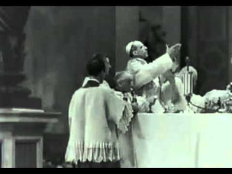 Praefatio Paschalis cantatur a Pio XII