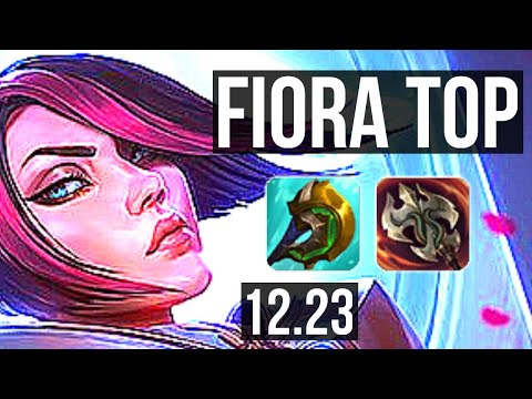 FIORA vs URGOT (TOP) | 10/1/2, Legendary, 600+ games | EUW Master | 12.23