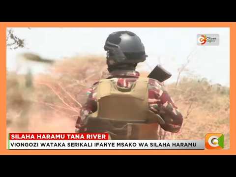 Viongozi kutoka Bangale kaunti ya Tana River wataka serikali ifanye msako wa silaha haramu