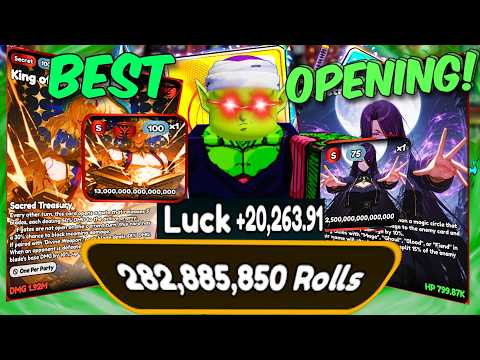 I Pulled A 13 QUADRILLION The BEST Card In The GAME!! Best Opening In Anime Card Clash??
