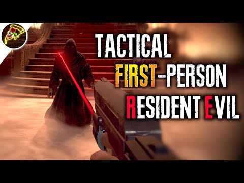 Resident Evil 4 Remake Tactical First-Person Mod Gameplay