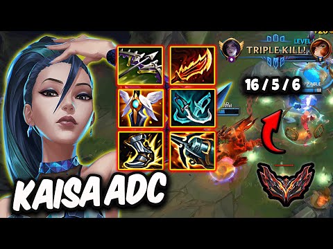 Kaisa vs Miss Fortune ADC ( TripleKill ) Korea Grandmaster 756 LP | Patch 26.1
