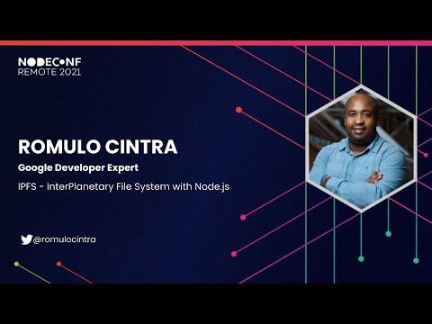 IPFS - InterPlanetary File System with Node.js - Romulo Cintra