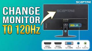 Download lagu How To Change Sceptre Monitor To 120Hz (2026) - Refresh Rate Settings mp3